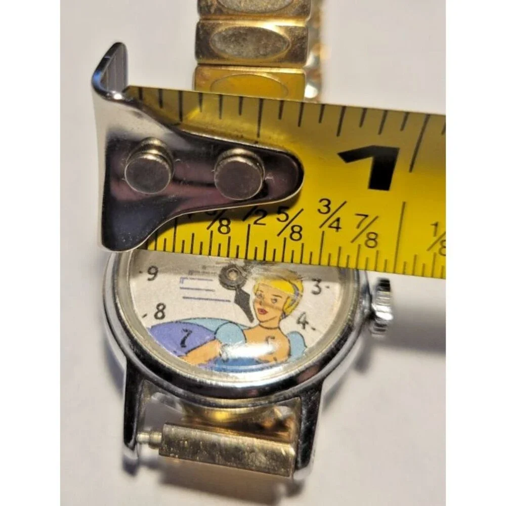 Vintage US Time Cinderella Mechanical Watch - Runs & Ticks!